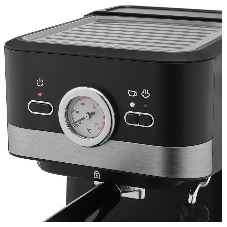 Machine a expresso - SENCOR - SES 1721BK - 1050 W - 20 bars - Noir