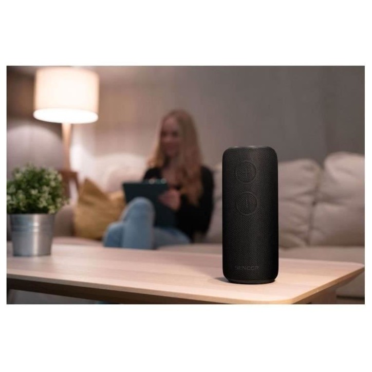 Enceinte Bluetooth - SIRIUS 2 MAXI BLACK - Sencor