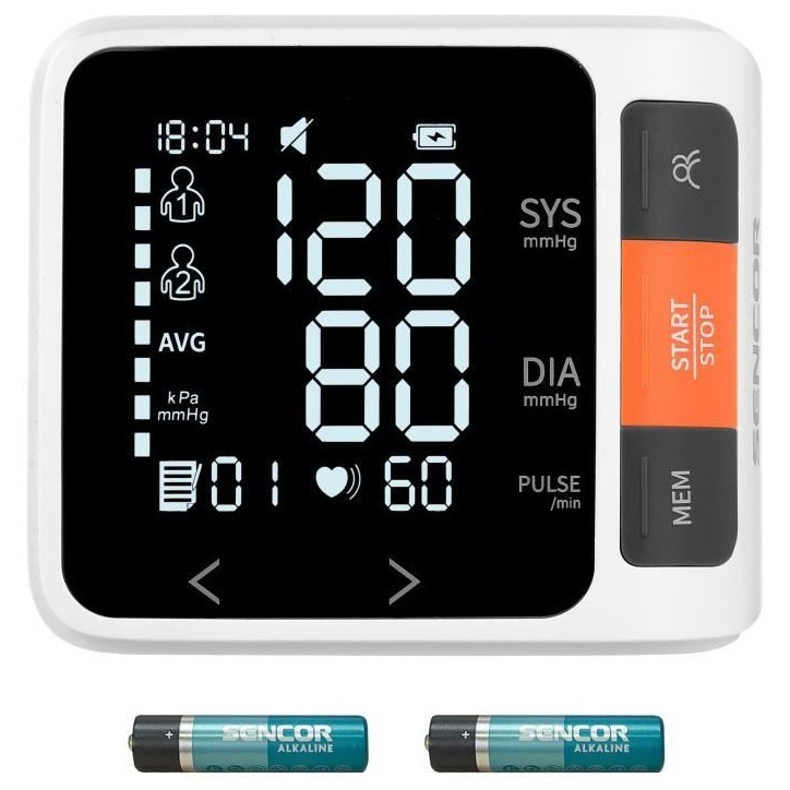Tensiometre numérique - SENCOR - SBD 0900WH - Blanc