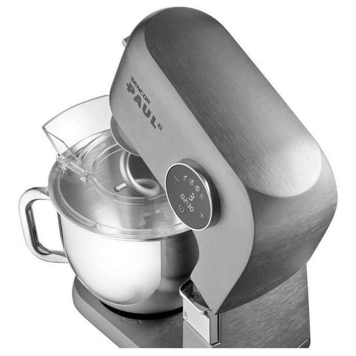 Robot pâtissier - SENCOR - STM 7740 PAUL 2 - 1500 W - Acier inoxydable