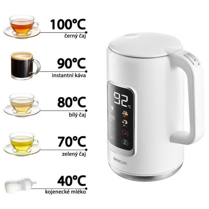 Bouilloire électrique - Sencor - SWK 0950WH