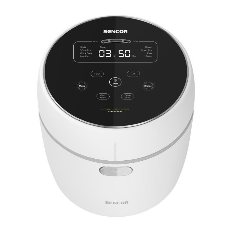 Cuiseur a riz - SENCOR - SRM 0670WH - 350 W - 0,6 L - Blanc Cuiseur a riz - SENCOR - SRM 0670WH - 350 W - 0,6 L - Blanc