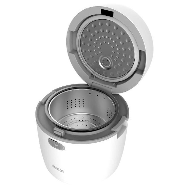 Cuiseur a riz - SENCOR - SRM 0670WH - 350 W - 0,6 L - Blanc