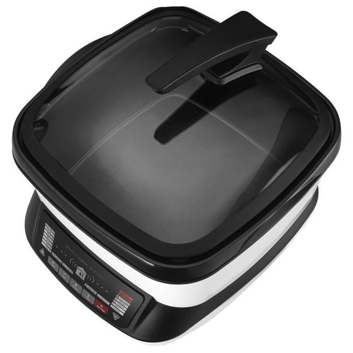 Friteuse multifonctionnelle - SENCOR - SFR 9400WH - 1800 W - 4,8 L - Blanc