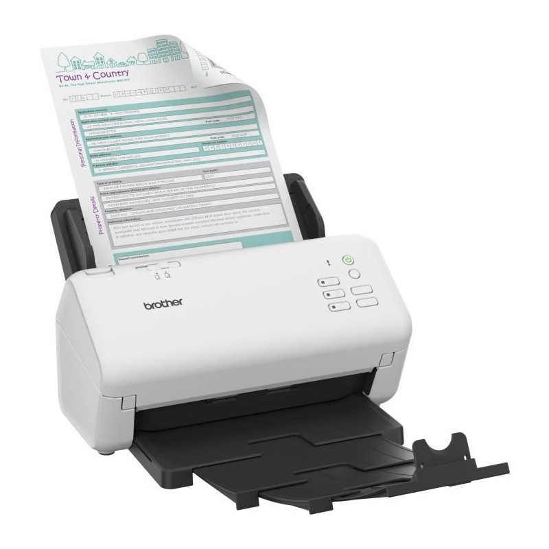 Scanner de documents bureautique recto-verso BROTHER ADS-4300 - 40 ppm Scanner de documents bureautique recto-verso BROTHER ADS-4300 - 40 ppm