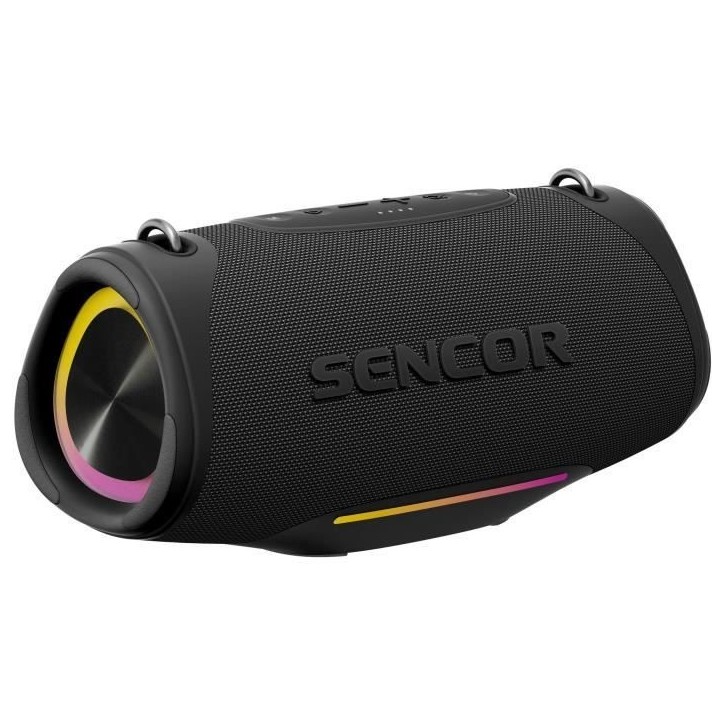 Enceinte Bluetooth étanche - SENCOR - RESONEX MAXI - 100 W - 4 haut-parleurs - IPX7 - Noir