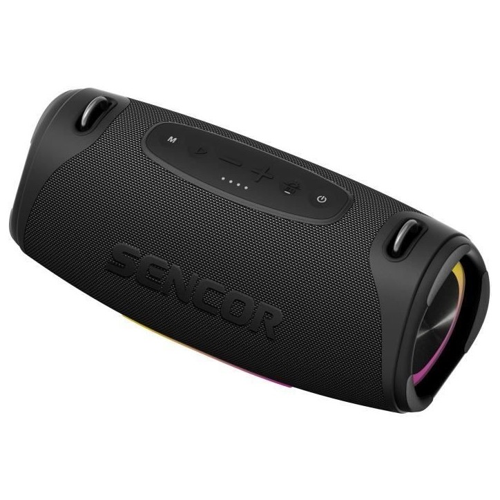 Enceinte Bluetooth étanche - SENCOR - RESONEX MAXI - 100 W - 4 haut-parleurs - IPX7 - Noir