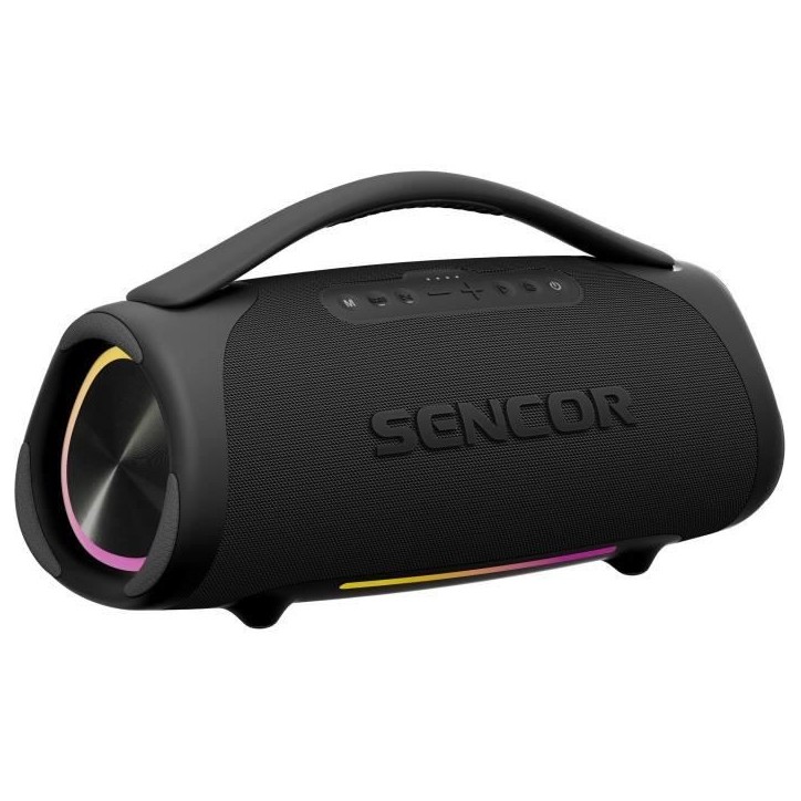 Enceinte Bluetooth étanche - SENCOR - RESONEX MEGA - 190 W - 5 haut-parleurs - IPX7 - Noir