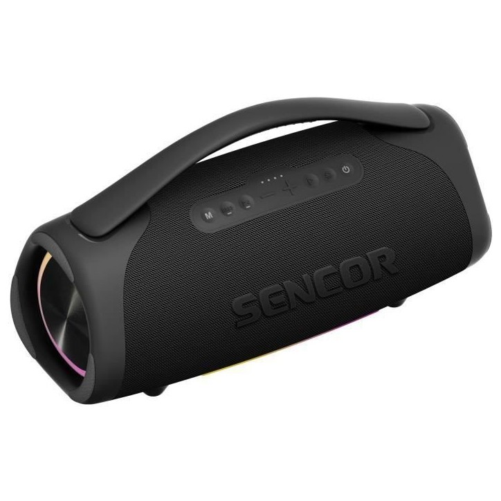 Enceinte Bluetooth étanche - SENCOR - RESONEX MEGA - 190 W - 5 haut-parleurs - IPX7 - Noir