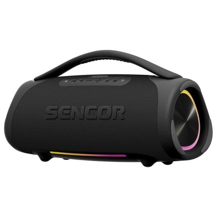 Enceinte Bluetooth étanche - SENCOR - RESONEX MEGA - 190 W - 5 haut-parleurs - IPX7 - Noir