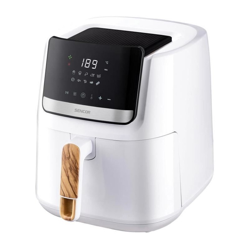 Airfryer - SENCOR - SFR 6551WH - 1600 W - 6,5 L - Blanc Airfryer - SENCOR - SFR 6551WH - 1600 W - 6,5 L - Blanc