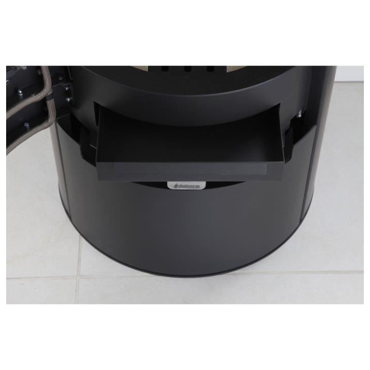 Poele a bois - ADURO 9 - 50291 - 6 KW - Noir