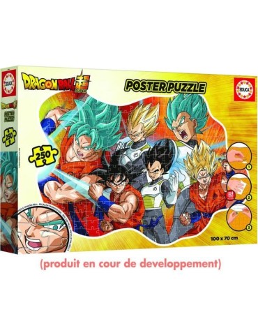 Puzzle - EDUCA - 250 Poster Puzzle Dragon Ball