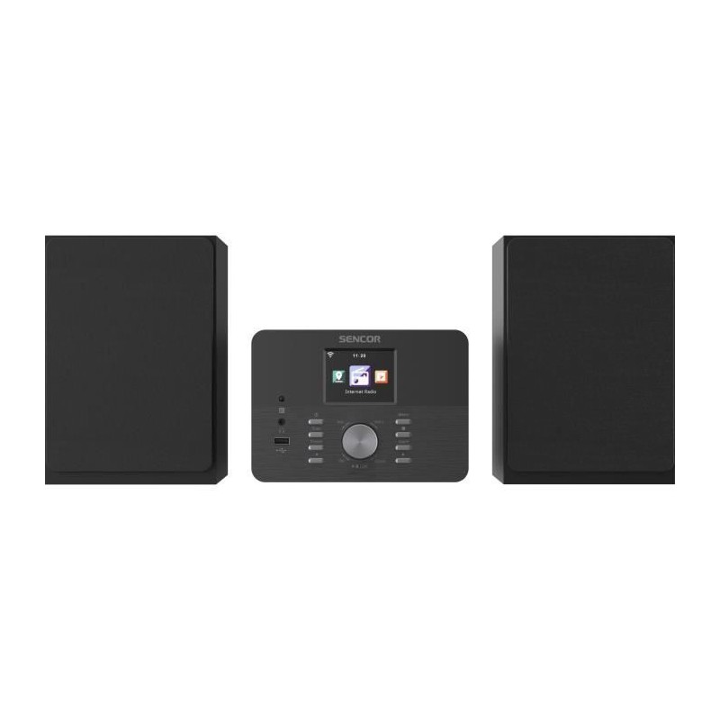 Micro-chaîne audio - SENCOR - SMC 5100WDB - 50 W - CD/MP3, radio inte Micro-chaîne audio - SENCOR - SMC 5100WDB - 50 W - CD/MP3, radio inte