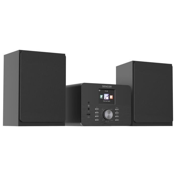 Micro-chaîne audio - SENCOR - SMC 5100WDB - 50 W - CD/MP3, radio internet/DAB+, Wi-Fi - Noir