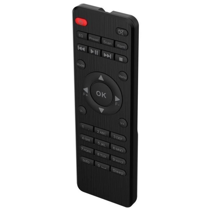 Micro-chaîne audio - SENCOR - SMC 5100WDB - 50 W - CD/MP3, radio internet/DAB+, Wi-Fi - Noir