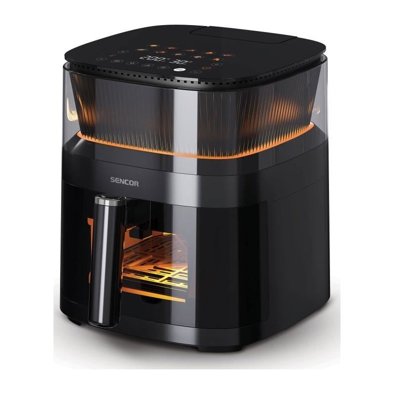Friteuse a air chaud - SENCOR - SFR 5050BK - Capacité 5 L - 10 progra Friteuse a air chaud - SENCOR - SFR 5050BK - Capacité 5 L - 10 progra
