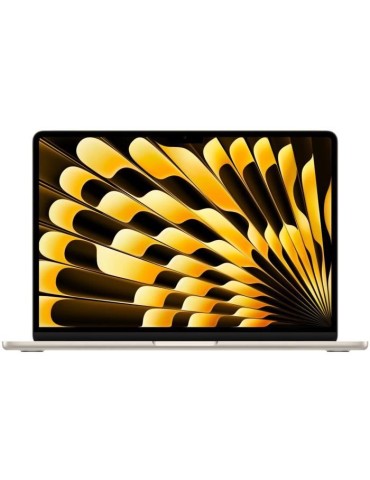 Apple - 13,6 MacBook Air M3 (2024) - RAM 16Go - Stockage 512Go - Lumiere Stellaire - AZERTY