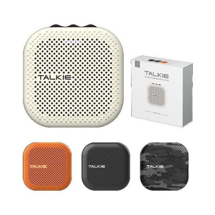 Talkie - SENA - 6h d'autonomie - Portée 600 m - Bluetooth - USB-C - 4 grilles interchangeables Talkie - SENA - 6h d'autonomie - Portée 600 m - Bluetooth - USB-C - 4 grilles interchangeables