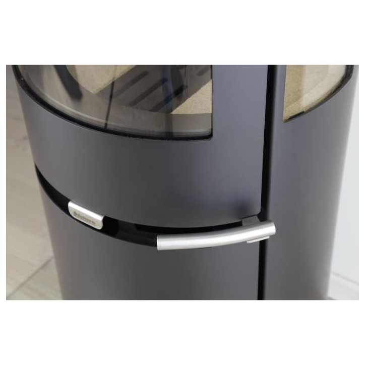 Poele a bois - ADURO 9.5 - 50299 - 6 KW - Noir
