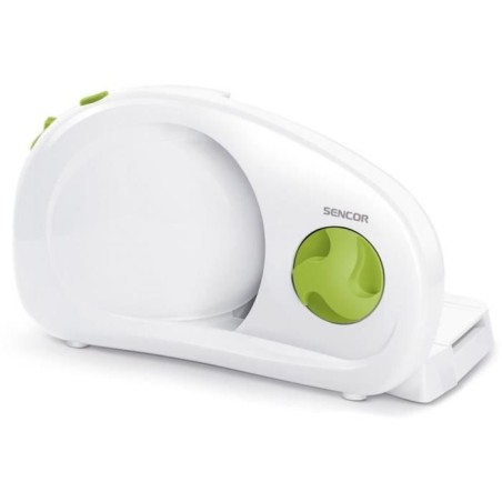 Trancheuse électrique - SENCOR - SFS 1001GR - 100 W - Blanc / Vert