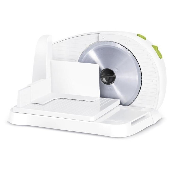 Trancheuse électrique - SENCOR - SFS 1001GR - 100 W - Blanc / Vert
