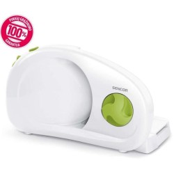 Trancheuse électrique - SENCOR - SFS 1001GR - 100 W - Blanc / Vert