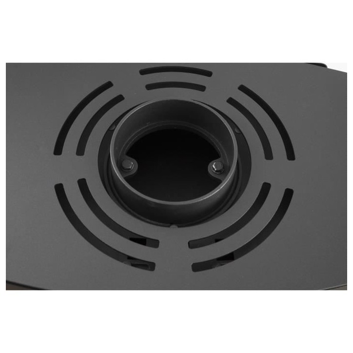 Poele a bois suspendu - ADURO 15-3 - 50554 - 6,5 KW - Noir