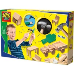Atelier de menuiserie - SES CREATIVE - Kit complet - Jouets en bois