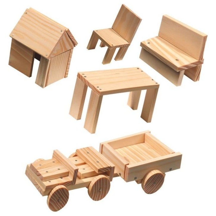 Atelier de menuiserie - SES CREATIVE - Kit complet - Jouets en bois