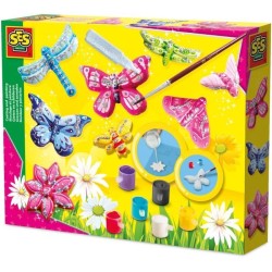Moulage et peinture - SES CREATIVE - Papillon et paillettes - Figurine