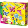 Moulage et peinture - SES CREATIVE - Papillon et paillettes - Figurine