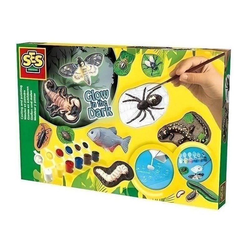 SES CREATIVE Moulage et peinture - Animaux effrayants SES CREATIVE Moulage et peinture - Animaux effrayants