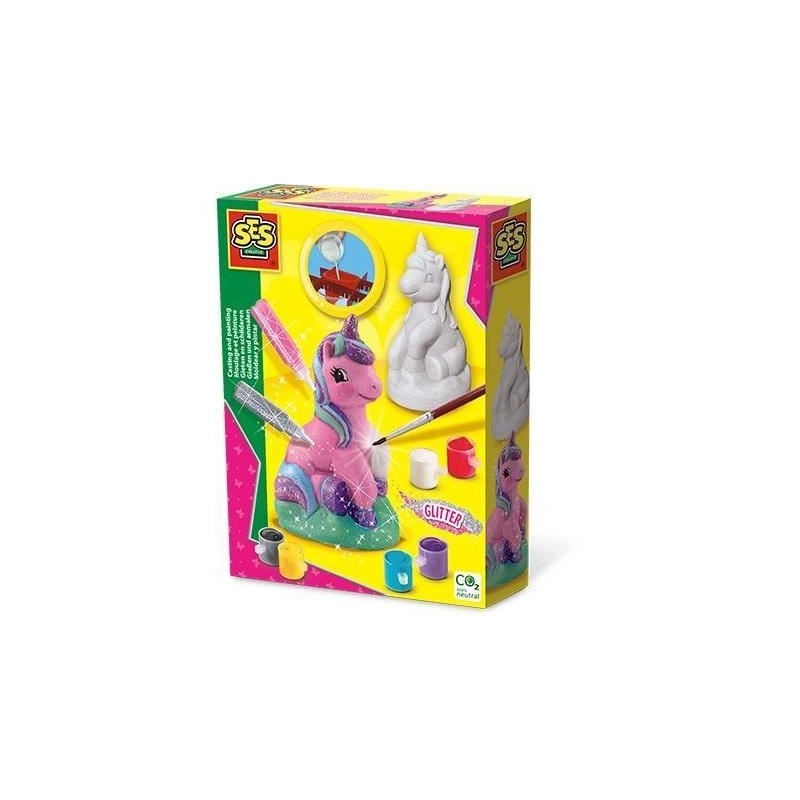 Moulage et peinture - Licorne - SES CREATIVE - Facile a remplir avec d Moulage et peinture - Licorne - SES CREATIVE - Facile a remplir avec d