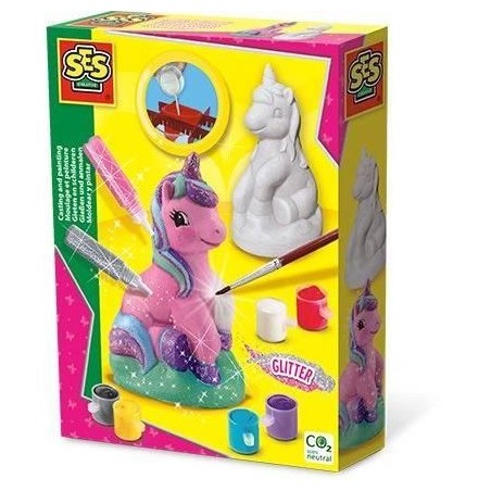 Moulage et peinture - Licorne - SES CREATIVE - Facile a remplir avec d