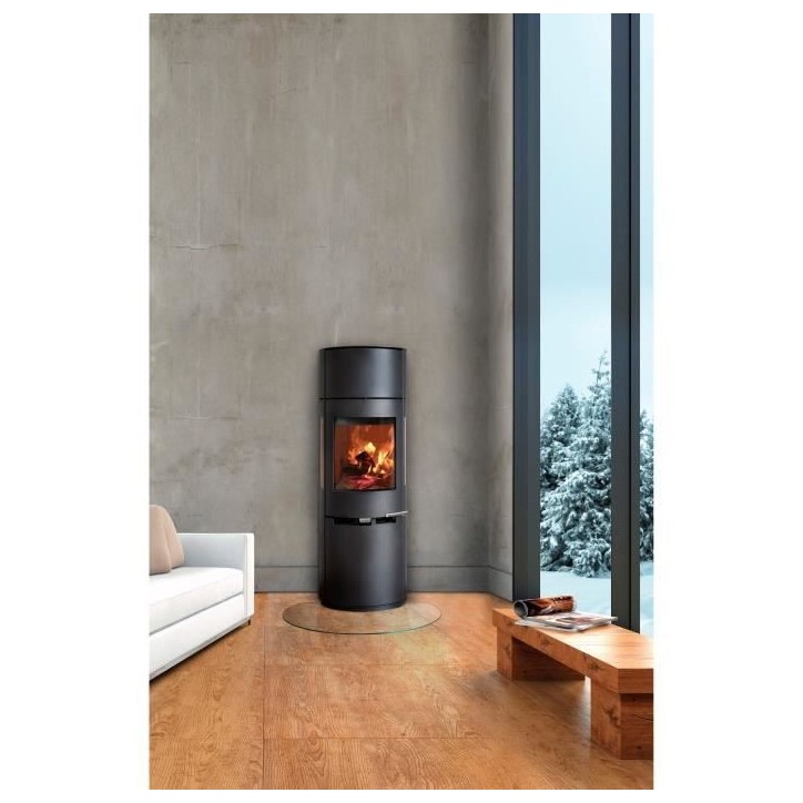 Poele a bois - ADURO 9.7 - 50300 - 6 KW - Noir Poele a bois - ADURO 9.7 - 50300 - 6 KW - Noir