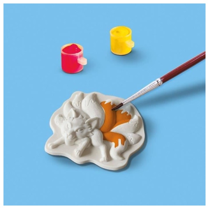 Moulage et peinture - Créatures mythiques - Loisirs créatifs - SES CREATIVE - Mouler et peindre des figures mythiques.