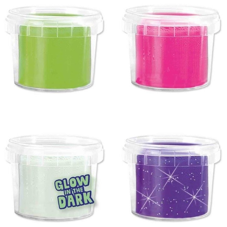 Pâte a modeler Feel good - Brillant (4x90gr) - SES CREATIVE