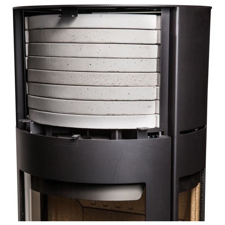 Poele a bois - ADURO 9.7 - 50300 - 6 KW - Noir Poele a bois - ADURO 9.7 - 50300 - 6 KW - Noir