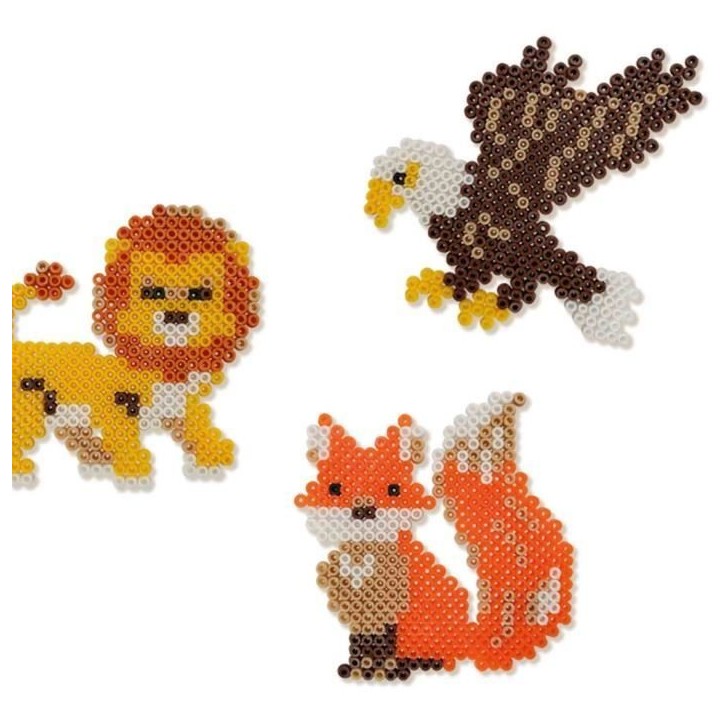 Perles a repasser - Animaux du monde - SES CREATIVE - Crée divers animaux avec 3500 perles et instructions.