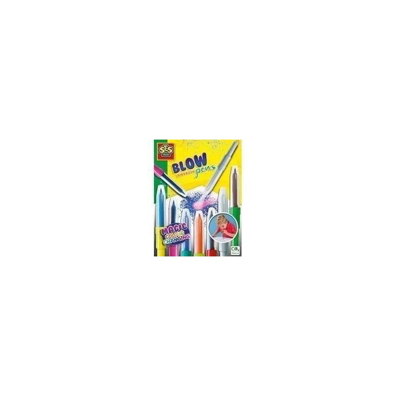 Blow airbrush pens - Changement de couleur magique Blow airbrush pens - Changement de couleur magique