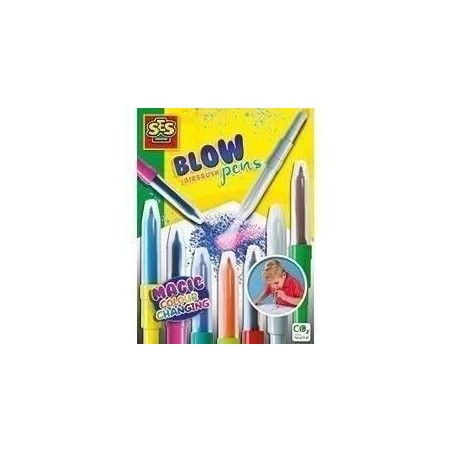 Blow airbrush pens - Changement de couleur magique