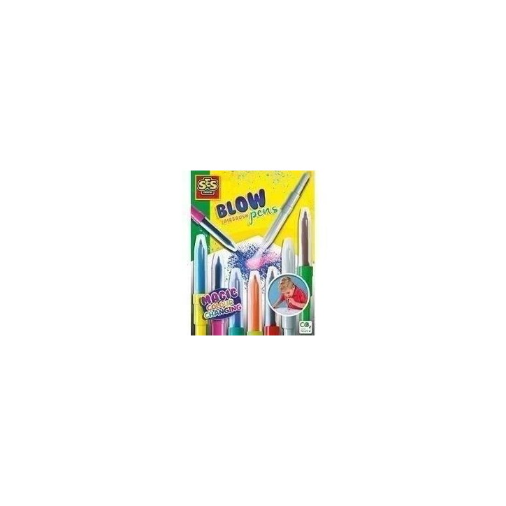 Blow airbrush pens - Changement de couleur magique