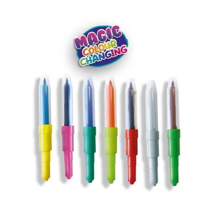 Blow airbrush pens - Changement de couleur magique