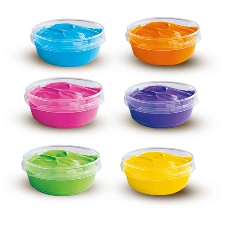 Gouache trendy (6x45ml) - SES CREATIVE - Couleurs vives et opaques, 6 super couleurs.