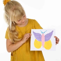 Gouache trendy (6x45ml) - SES CREATIVE - Couleurs vives et opaques, 6