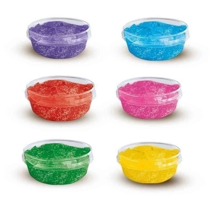 Gouache a paillettes (6x45ml) - SES CREATIVE - Bonne qualité, couleurs vives et opaques - Emballage pratique et compact