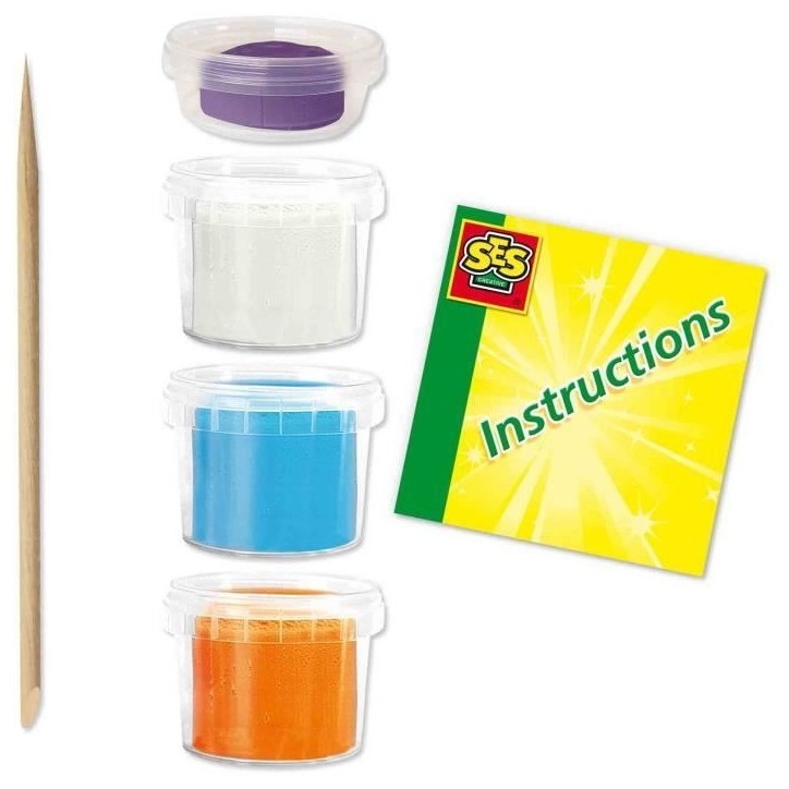 Pâte a modeler FunDo - Animaux sauvages (3x90gr-1x40gr) - SES CREATIVE - Interactive pour les jeunes enfants.