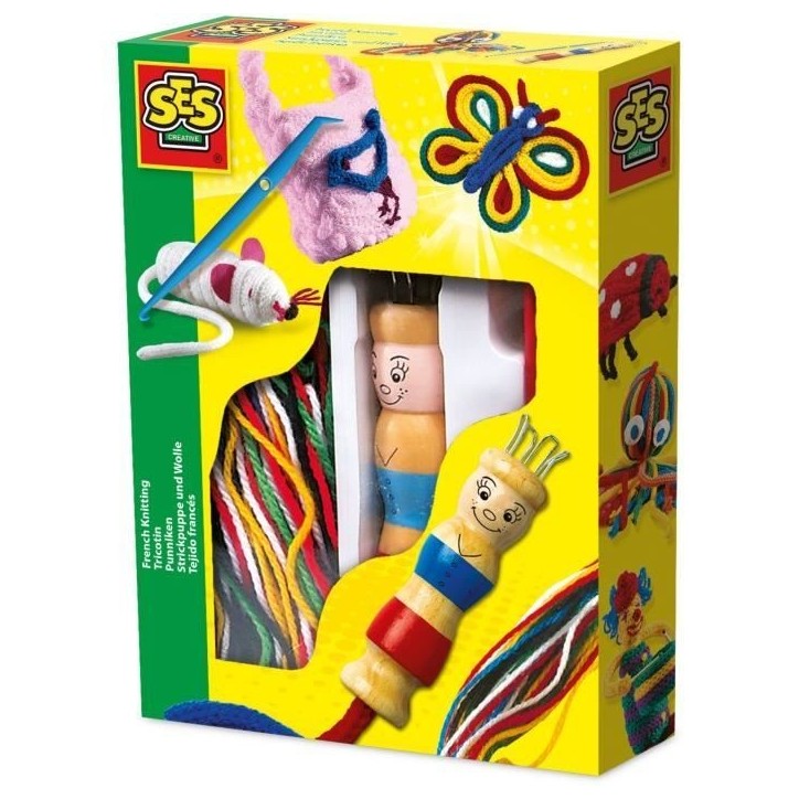 Tricotin - SES CREATIVE - Pour enfants - Développement créatif Tricotin - SES CREATIVE - Pour enfants - Développement créatif