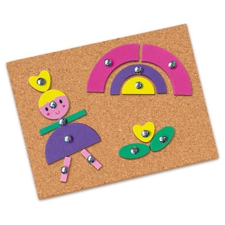 Jeu de Tap Tap trendy - SES CREATIVE - Couleurs vives et actuelles et formes inédites